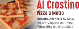 Al Crostino Pizza a Metro logo